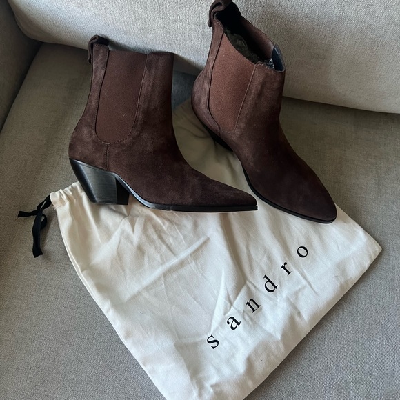 Sandro Shoes - Sandro western cowboy boots